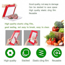 Food Plastic Fresh-keeping Tray Stackable Food Tray Reusable Food Plastic Fresh-keeping Tray Stackable Food Tray Reusable