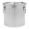 33L Stainless Steel Airtight Cereal Container Storage Bin