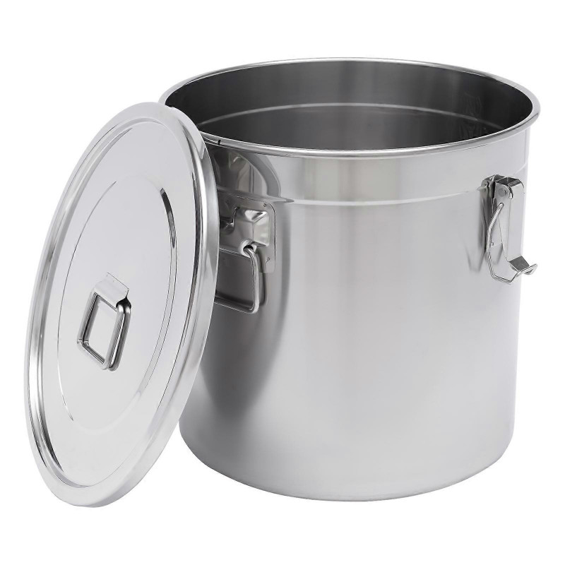 33L Stainless Steel Airtight Cereal Container Storage Bin