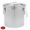33L Stainless Steel Airtight Cereal Container Storage Bin