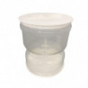 Wet & Dry Separation Kimchi Jar Wet & Dry Dispenser Hourglass Jar Container