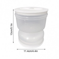 Wet & Dry Separation Kimchi Jar Wet & Dry Dispenser Hourglass Jar Container Wet & Dry Separation Kimchi Jar Wet & Dry Dispenser Hourglass Jar Container