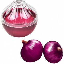 Veggie Fruit Shaped Savers Food Storage Box Plastic Container With Transparent Lid (onion Style)(red)(1pcs) Jinxiu Veggie Fruit Shaped Savers Food Storage Box Plastic Container With Transparent Lid (onion Style)(red)(1pcs) Jinxiu