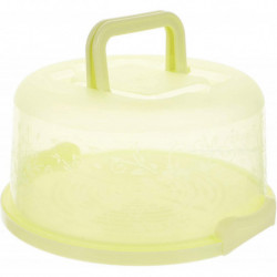 8 Inches Round Plastic Cake Carrier With Dome Lids Handle Food Storage Case 8 Inches Round Plastic Cake Carrier With Dome Lids Handle Food Storage Case