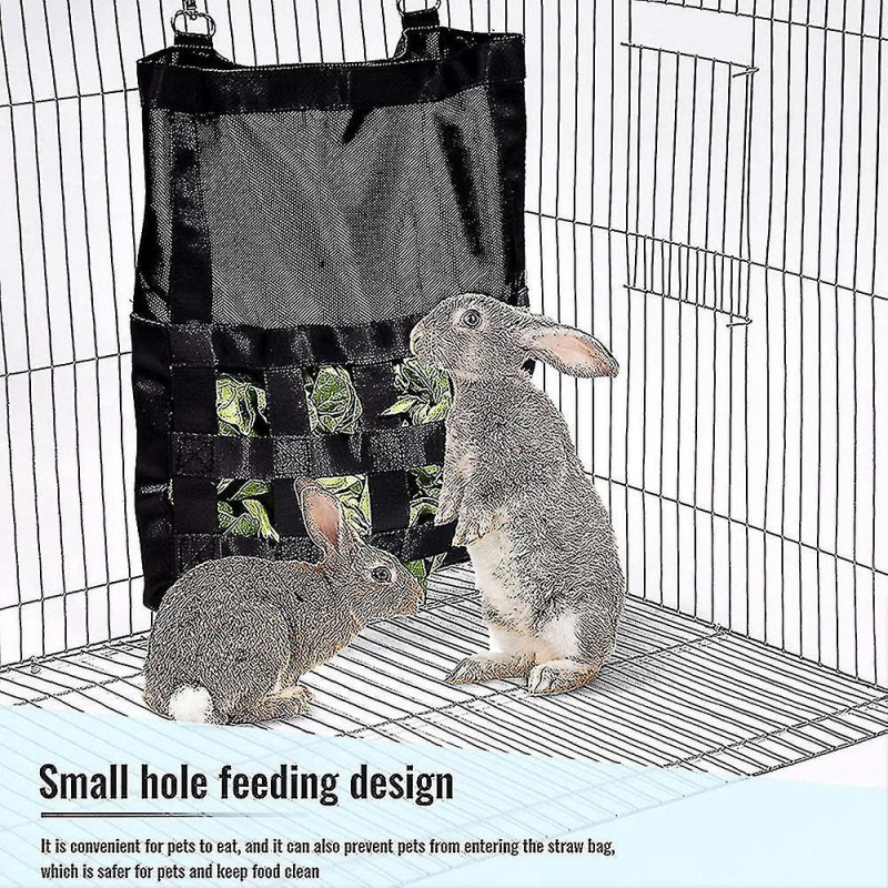 Small Animal Feeding Station For Guinea Pigs, Hay Bags 30 * 28 Cm