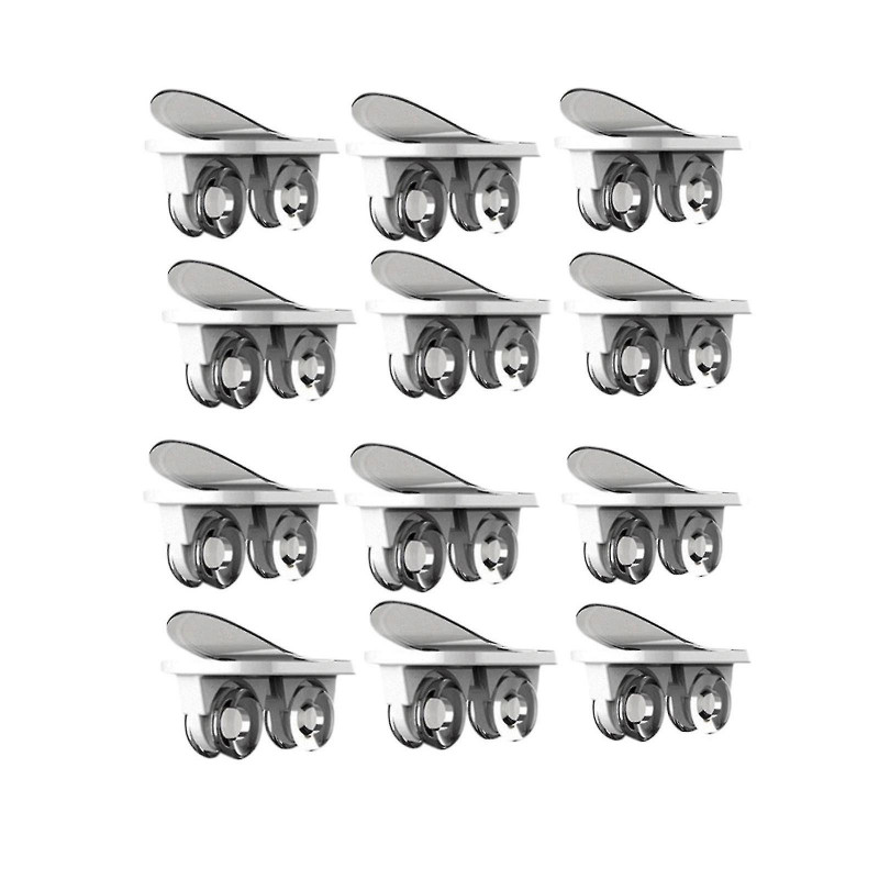 Adhesive Casters Pulley Rollers For Trash Can Storage Box One-way Wheels