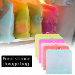1pcs Silicone Food Storage Bag Reusable Leakproof Containers Fresh Bag Kitchen Food Organizer Fresh 1pcs Silicone Food Storage Bag Reusable Leakproof Containers Fresh Bag Kitchen Food Organizer Fresh