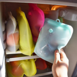 1pcs Silicone Food Storage Bag Reusable Leakproof Containers Fresh Bag Kitchen Food Organizer Fresh 1pcs Silicone Food Storage Bag Reusable Leakproof Containers Fresh Bag Kitchen Food Organizer Fresh