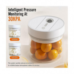 Electric Coffee Beans Vacuum Sealed Tank Food Storage Jars Household Moisture-Proof Air Extraction Airtight Container-B Electric Coffee Beans Vacuum Sealed Tank Food Storage Jars Household Moisture-Proof Air Extraction Airtight Container-B