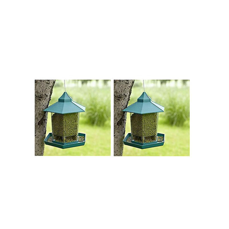 Waterproof hanging bird food box