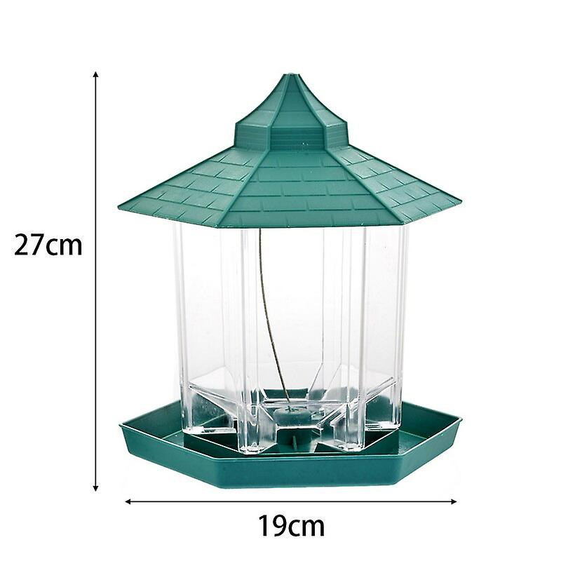 Waterproof hanging bird food box
