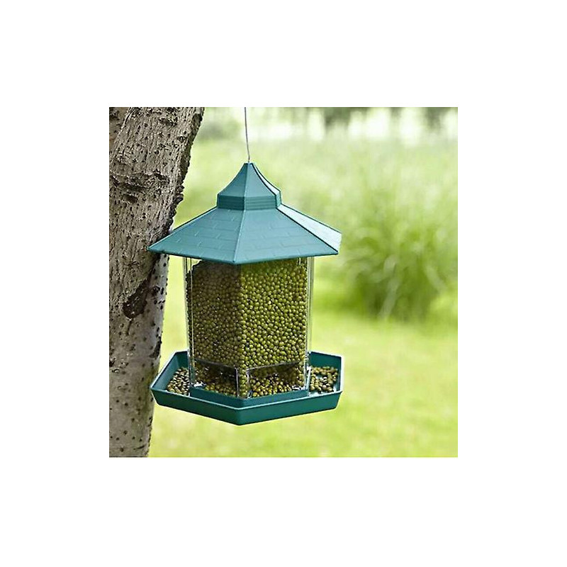 Waterproof hanging bird food box