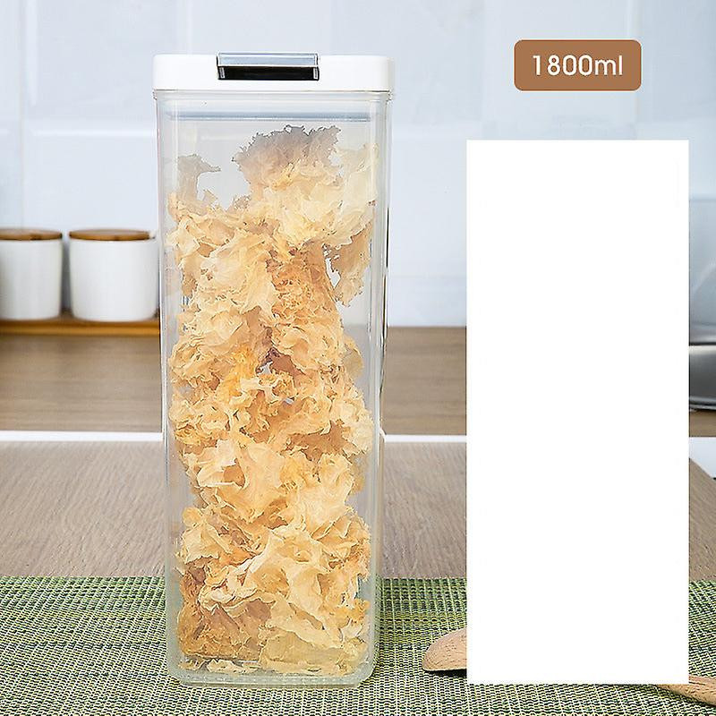 Whole grain kitchen food storage box plastic