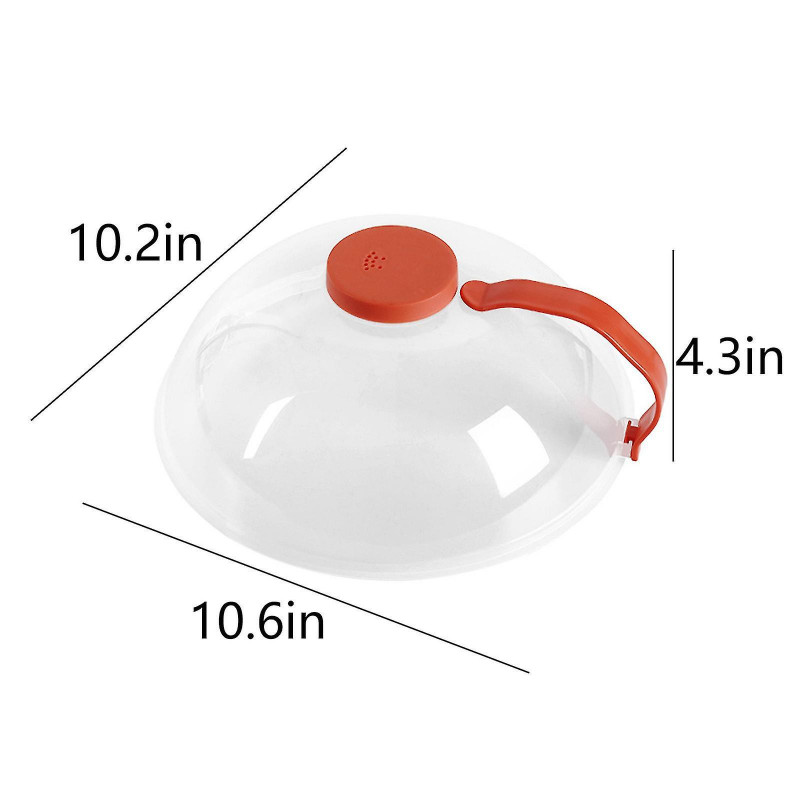 Couvercle magnétique pour micro-ondes pour aliments avec couvercle facile à saisir, poignée, évent de vapeur [...]