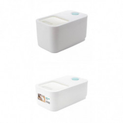 2x Food Container Insect Proof Narrow Body Visual For Household Food Storage 2x Food Container Insect Proof Narrow Body Visual For Household Food Storage