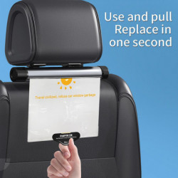 Multifunctional Car Trash Bag Roller Design 40 Pcs Disposable Bags Tearable