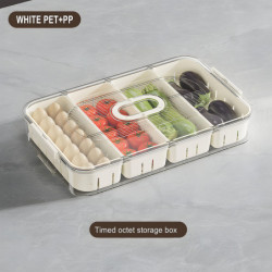 Seasoning Packaging Storage Box Kitchen Spice Storage Box Portable Sealed Fresh-keeping Box Transparent With Lid [...]