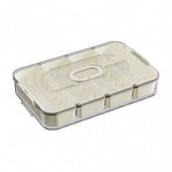 Seasoning Packaging Storage Box Kitchen Spice Storage Box Portable Sealed Fresh-keeping Box Transparent With Lid [...]