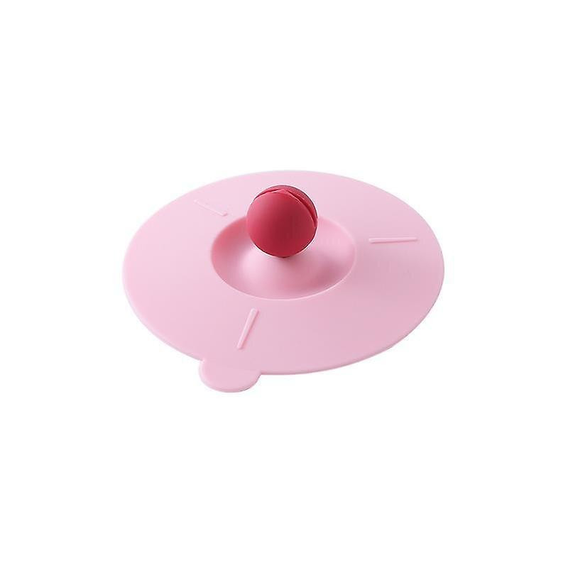 Silicone Cup Cover Food Grade Dustproof Leak-proof Sealed Clamping Spoon Household Water Bottle