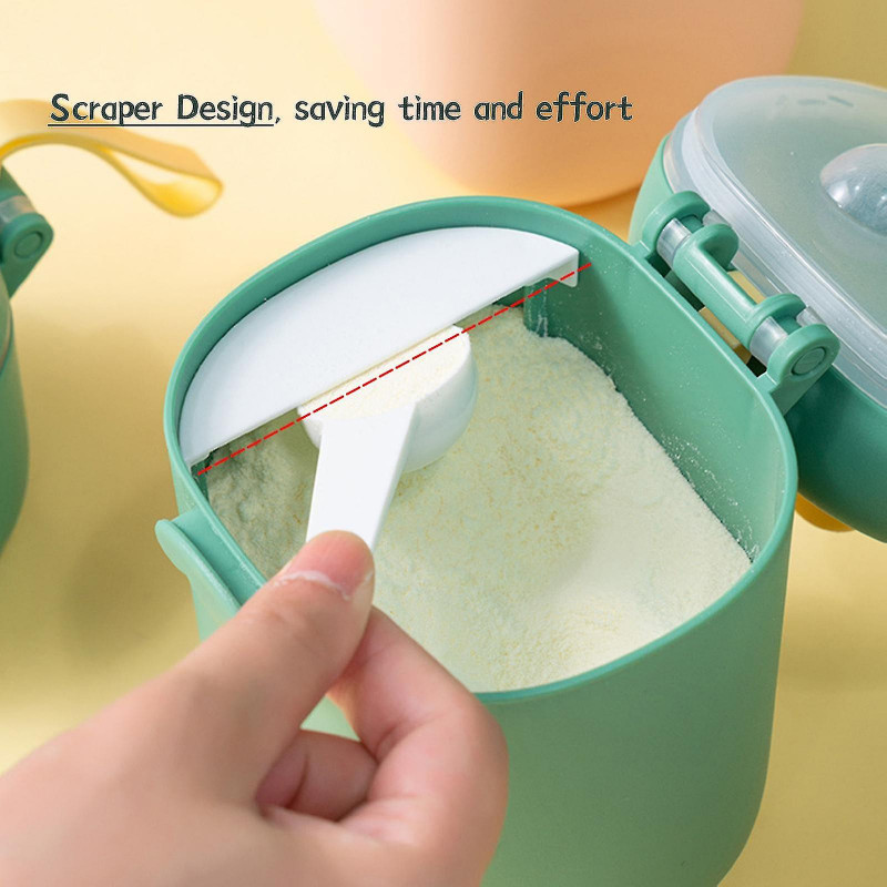Conteneur de lait en poudre portable Airtight Storage Baby Food Milk Box avec Scoop Bpa Free Baby Airtight Milk [...]