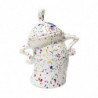 Canister with Attitude,Fun Airtight Kitchen Storage Canisters,Cute Food Storage Tank with Airtight Lid White Canister with Attitude,Fun Airtight Kitchen Storage Canisters,Cute Food Storage Tank with Airtight Lid White
