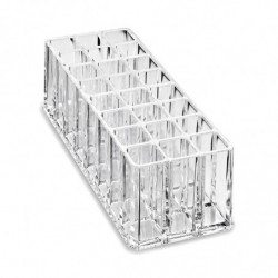 Organizer Acrylic Travel Perfume Holder Beauty Scent Holder 24 Space Clear Tall Organization Container Storage Organizer Acrylic Travel Perfume Holder Beauty Scent Holder 24 Space Clear Tall Organization Container Storage