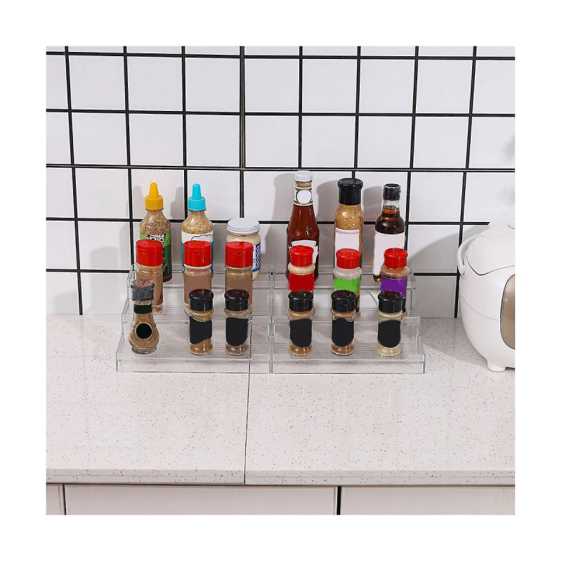 Étagères d’armoire à plusieurs niveaux - Frees Tanding Rangement garde-manger de cuisine pour boîtes de conserve, [...]