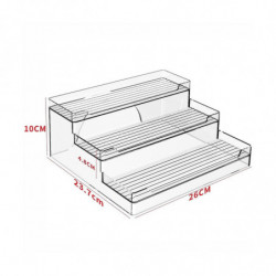 Étagères d’armoire à plusieurs niveaux - Frees Tanding Rangement garde-manger de cuisine pour boîtes de conserve, [...]