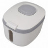 Rice Container Airtight Bug Proof Odorless Box with Clear Window for Grains Flour Sugar 10kg