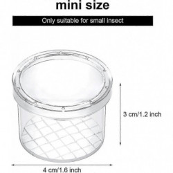 30 Pièces Piège À Insectes Visionneuse Transparent Petit Animal Conteneur Petite Cage Loupe Boîte Conteneur-Bon 30 Pièces Piège À Insectes Visionneuse Transparent Petit Animal Conteneur Petite Cage Loupe Boîte Conteneur-Bon