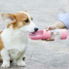 Bouteille d’eau de promenade de chien, distributeur d’eau de voyage multifonctionnel et portable pour chien avec [...]