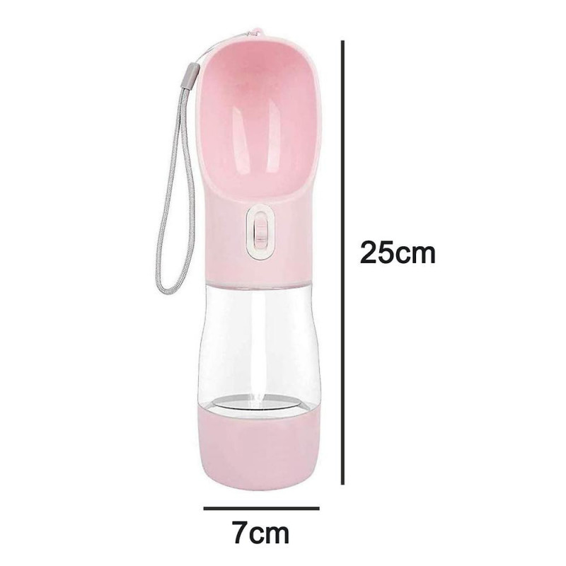 Bouteille d’eau de promenade de chien, distributeur d’eau de voyage multifonctionnel et portable pour chien avec [...]