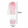 Bouteille d’eau de promenade de chien, distributeur d’eau de voyage multifonctionnel et portable pour chien avec [...]