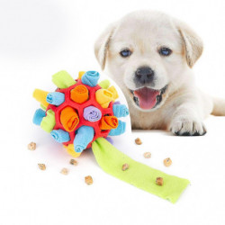 Jouets interactifs de puzzle de chien encouragent les compétences naturelles de recherche de nourriture Portable [...]