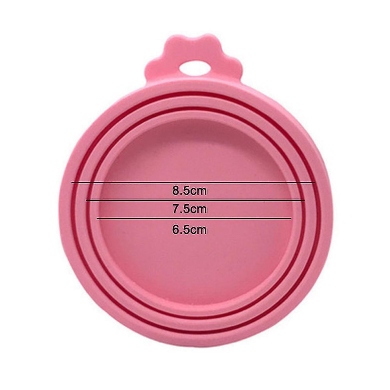 Pet Food Can Lids,silicone Can Covers For Dog Cat Food,universal Size