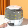 Separate Rice Bucket Rotating Grain Storage Box Household Insect-proof Moisture-proof Sealed Rice Storage Box-yvan