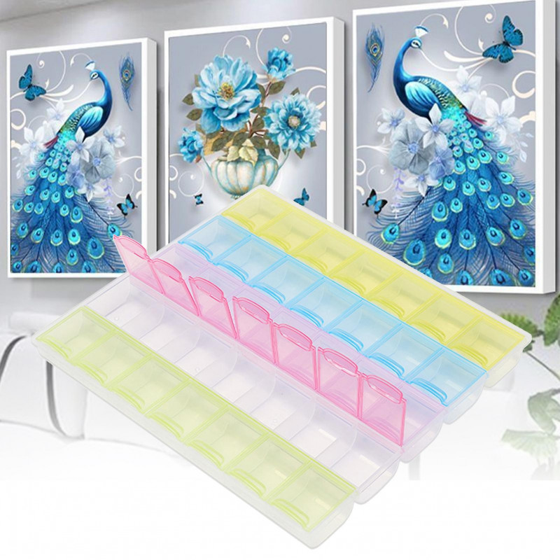 Storage Box Large Capacity Bright Color Dust-proof Lid Design Wide Application Space-saving Pp Material [...]