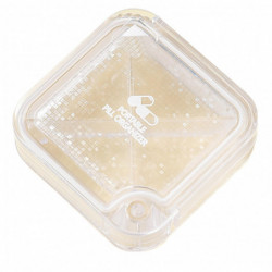 Small Pill Box Four Compartments Transparent Food Grade No Odor Dustproof Moisture-proof Travel Business Trip Pill [...]