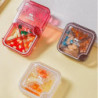 Small Pill Box Four Compartments Transparent Food Grade No Odor Dustproof Moisture-proof Travel Business Trip Pill [...]