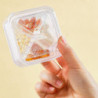 Small Pill Box Four Compartments Transparent Food Grade No Odor Dustproof Moisture-proof Travel Business Trip Pill [...]