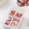 1 Set Food Storage Case Tight Sealing Fresh Keeping Pp Multi-compartments Grain Storage Box For Kitchen Jikaix