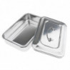 Stainless Steel Container Organizer Box Instrument Tray To Storage Box With Lid Tools Cans - 9 Inch