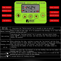 Aquarium Chargeur automatique Synchronisation intelligente Mangeoire automatique Aquarium Mangeoire de poissons [...]