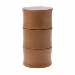 Natural Bamboo Tube Tea Box Airtight Small Container Spice Storage Jar With Lid Natural Bamboo Tube Tea Box Airtight Small Container Spice Storage Jar With Lid