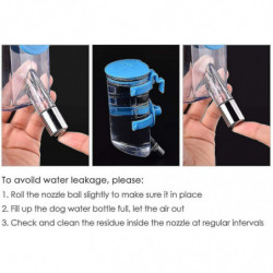Style distinctif Goutte à goutte Lapin Bouteille d’eau 350ml Chiots Caisse Distributeur d’eau Pet Cage Suspendue Style distinctif Goutte à goutte Lapin Bouteille d’eau 350ml Chiots Caisse Distributeur d’eau Pet Cage Suspendue