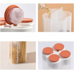 Airtight Food Storage Box Food Dispenser Large Capacity Cereals Food Container Airtight Food Storage Box Food Dispenser Large Capacity Cereals Food Container