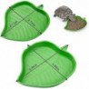 Reptile Food Water Bowlstortoise Food Water Bowl Dish Plate For Crawl Pet 2 Pack