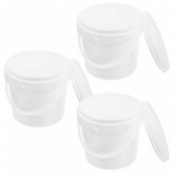 3pcs Toy Organizers Candy Buckets Foods Snacks Containers Table Sundries Storage Bucket(1L) 3pcs Toy Organizers Candy Buckets Foods Snacks Containers Table Sundries Storage Bucket(1L)