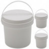 3pcs Toy Organizers Candy Buckets Foods Snacks Containers Table Sundries Storage Bucket(1L)