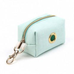 Dog Poop Bag Holder Waste Bags Dispenser with Metal Hook for Outing with Pet